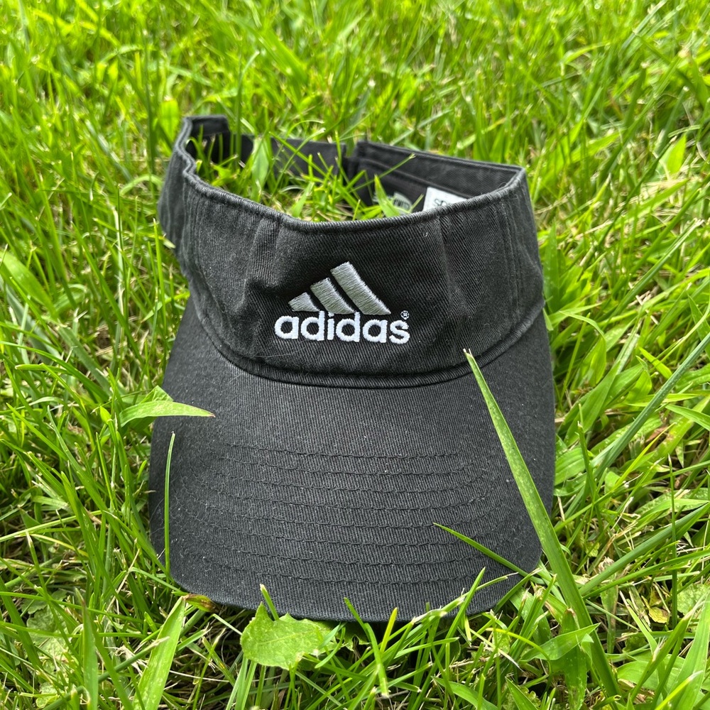 Adidas Black Visor Hat